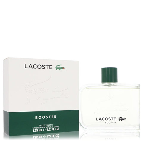 Booster by Lacoste Eau De Toilette Spray 4.2 oz for Men FX-417542