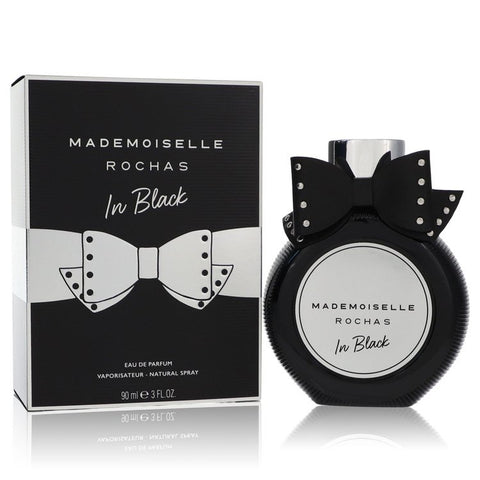Mademoiselle Rochas In Black by Rochas Eau De Parfum Spray 3 oz for Women FX-555945