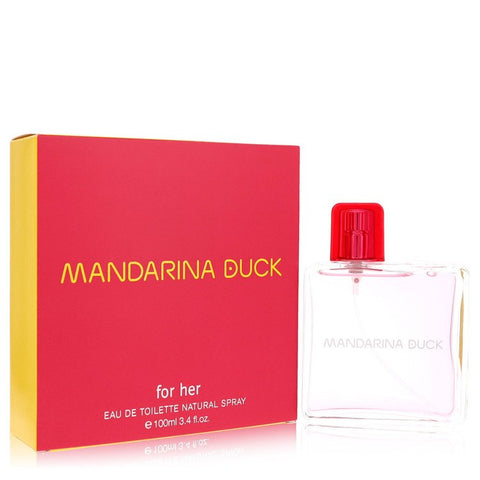 Mandarina Duck For Her by Mandarina Duck Eau De Toilette Spray 3.4 oz for Women FX-563635