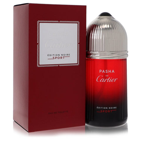 Pasha De Cartier Noire Sport by Cartier Eau De Toilette Spray 3.3 oz for Men FX-538869