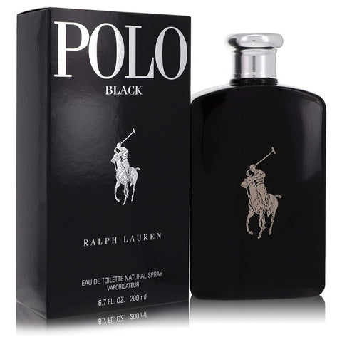 Polo Black by Ralph Lauren Eau De Toilette Spray 6.7 oz for Men FX-489516