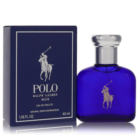 Polo Blue by Ralph Lauren Eau De Toilette Spray 1.4 oz for Men FX-402821