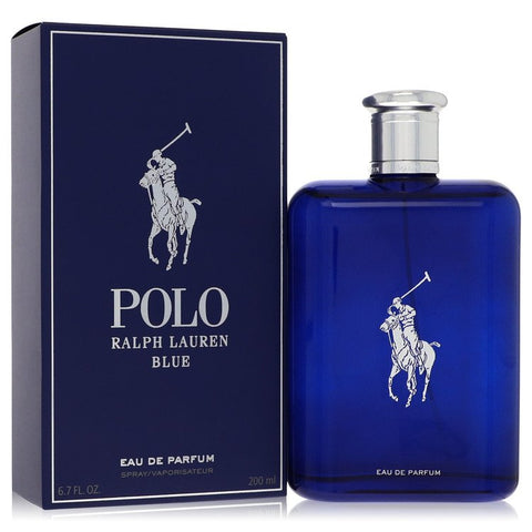 Polo Blue by Ralph Lauren Eau De Parfum Spray 6.7 oz for Men FX-564133