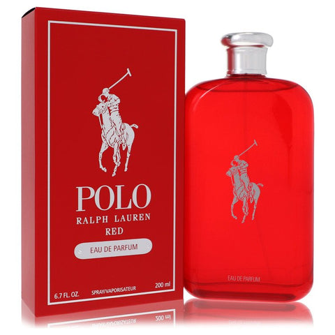 Polo Red by Ralph Lauren Eau De Parfum Spray 6.7 oz for Men FX-562185