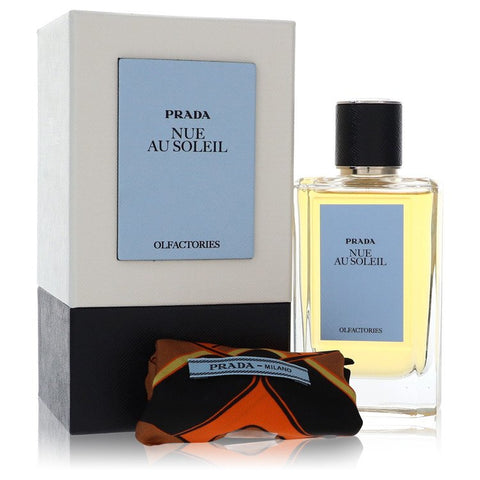 Prada Olfactories Nue Au Soleil by Prada Eau De Parfum Spray with Free Gift Pouch 3.4 oz for Men FX-557448