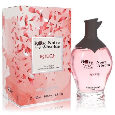 Rose Noire Absolue Rouge by Giorgio Valenti Eau De Parfum Spray 3.3 oz for Women FX-562942