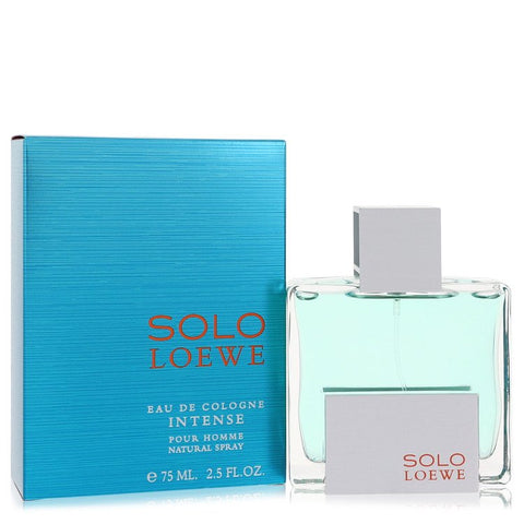 Solo Intense by Loewe Eau De Cologne Spray 2.5 oz for Men FX-461039