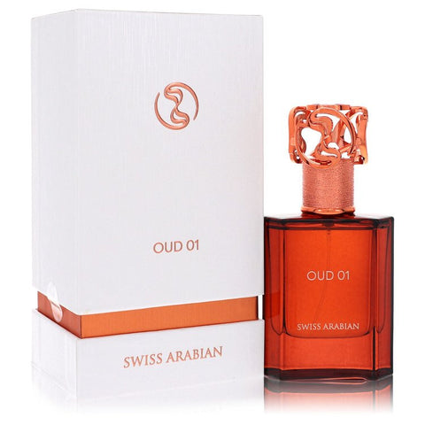 Swiss Arabian Oud 01 by Swiss Arabian Eau De Parfum Spray 1.7 oz for Men FX-560891