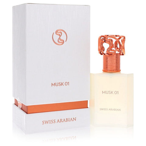 Swiss Arabian Musk 01 by Swiss Arabian Eau De Parfum Spray 1.7 oz for Men FX-560895