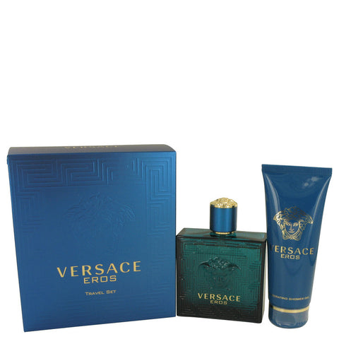 Versace Eros by Versace Gift Set -- for Men FX-534902