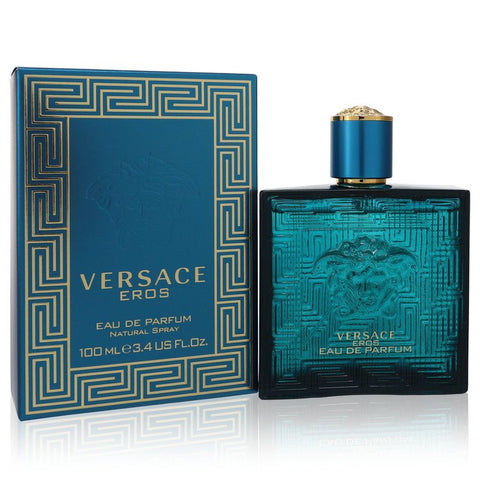 Versace Eros by Versace Eau De Parfum Spray 3.4 oz for Men FX-554295