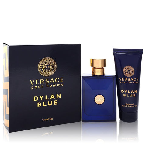 Versace Pour Homme Dylan Blue by Versace Gift Set -- for Men FX-553956