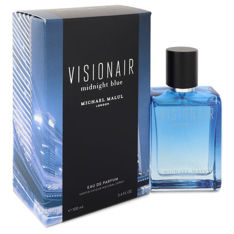 Visionair Midnight Blue by Michael Malul Eau De Parfum Spray 3.4 oz for Men FX-551294