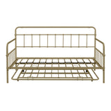 ZUN Metal Frame Daybed with trundle W42752440