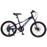 ZUN Mountain Bike for Girls and Boys Mountain 24 inch shimano 7-Speed bike W101984860