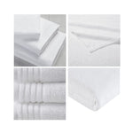 ZUN 100% Cotton Quick Dry 12 Piece Bath Towel Set B03595008