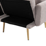 ZUN COOLMORE Velvet Sofa , Accent sofa .loveseat sofa with metal feet W153966999