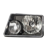 ZUN 4pcs Front Left Right Car Headlights Corner Signal Lamps for Ford Ranger 2001-2011 Black Housing & 64639369