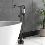ZUN Freestanding Bathtub Faucet with Hand Shower W1533125005
