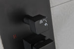 ZUN 2 Way Outlet Function Solid Brass Shower Diverter Valve Mixer Rough-In Shower Handle Valve Kit W928131378