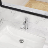 ZUN Single Handle Single Hole Bathroom Faucet in Chrome W1626130678