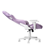 ZUN Techni Sport TSF45C Velvet Memory Foam Gaming Chair – Purple B031123717