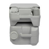 ZUN 20L Portable Removable Flush Toilet with Double Outlet 98768809