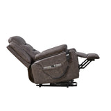 ZUN Liyasi Electric Power Lift Recliner Chair with 1 Motor, 3 Positions, 2 Side Pockets, Cup W820130080