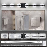 ZUN Vanity Lights With 6 LED Bulbs For Bathroom Lighting W1340P143680