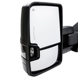 ZUN Towing Mirrors For 2014-2017 Silverado GMC Sierra Power Heated Smoke Turn Signal 96002048
