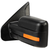 ZUN [LED Sequential Signal] Left Right For 07-14 Ford F150 Power Heated Side Mirrors 87235696
