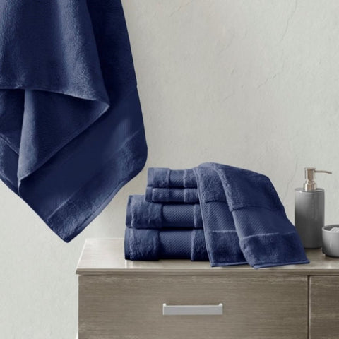 ZUN Cotton 6 Piece Bath Towel Set B03599354