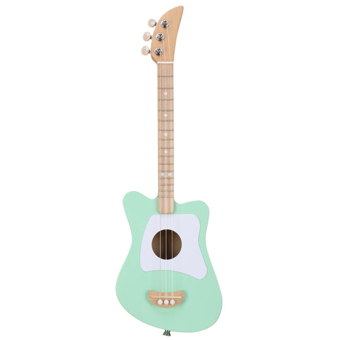 ZUN Mini 3 String Basswood Acoustic Guitar Light Green 30791881