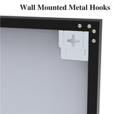 ZUN 60*36" Oversized Modern Rectangle Mirror with Balck Frame Decorative Large Wall Mirrors for W708140626