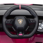 ZUN Licensed Lamborghini 24V Kids Electric Car, Battery Powered Sports Car w/ 2.4G Remote Control, LED W2181P160384