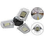 ZUN 2 Pack 80W 8000LM Deformable LED Garage Light bright Shop Ceiling Lights Bulb 02494886