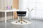 ZUN COOLMORE Home Office Desk Chair, Vanity Chair, Modern Adjustable Home Computer Executive Chair W153983581