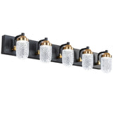 ZUN Vanity Lights With 5 LED Bulbs For Bathroom Lighting W134070913