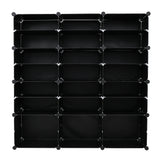 ZUN Portable Shoe Rack Organizer 48 Pair Tower Shelf Storage Cabinet Stand Expandable for Heels, Boots, 72352071