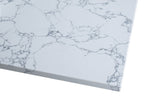 ZUN Montary 37"x 22" bathroom stone vanity top Carrara jade engineered marble color with undermount W50934996