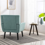 ZUN Modern Soft Velvet Material Ergonomics Accent Chair Living Room Chair Bedroom Chair Home Chair With W67639357