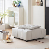 ZUN Modular Sectional single sofa,Armless Chair with Removable Back Cushion -33.1"for living room 82114415