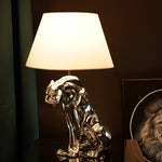 ZUN Jaguar Table Lamp // Silver,holiday gifts,furniture,desk lamp, 36500497