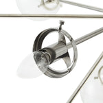 ZUN Paige 12-Light Chandelier with Oversized Globe Bulbs B03596549