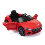 ZUN Maserati Ghibli-licensed 12V Kids Ride on Car with Remote Control, Music and Lights, Red W2181P146461