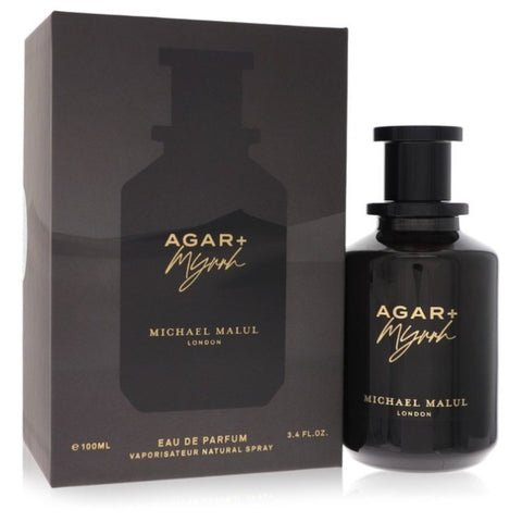 Michael Malul Agar + Myrrh by Michael Malul Eau De Parfum Spray 3.4 oz for Men FX-564680