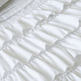 ZUN Ruffle Comforter Set B03595816