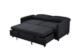 ZUN 3 in 1 Convertible Sleeper Sofa Bed, Modern Fabricseat Futon Sofa Couch w/Pullout Bed, Small W141784055