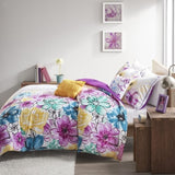 ZUN Floral Comforter Set B03595894