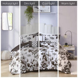 ZUN Floral Print Comforter Set B03595881